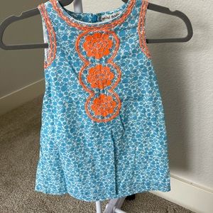 Mini Biden sleeveless shift dress